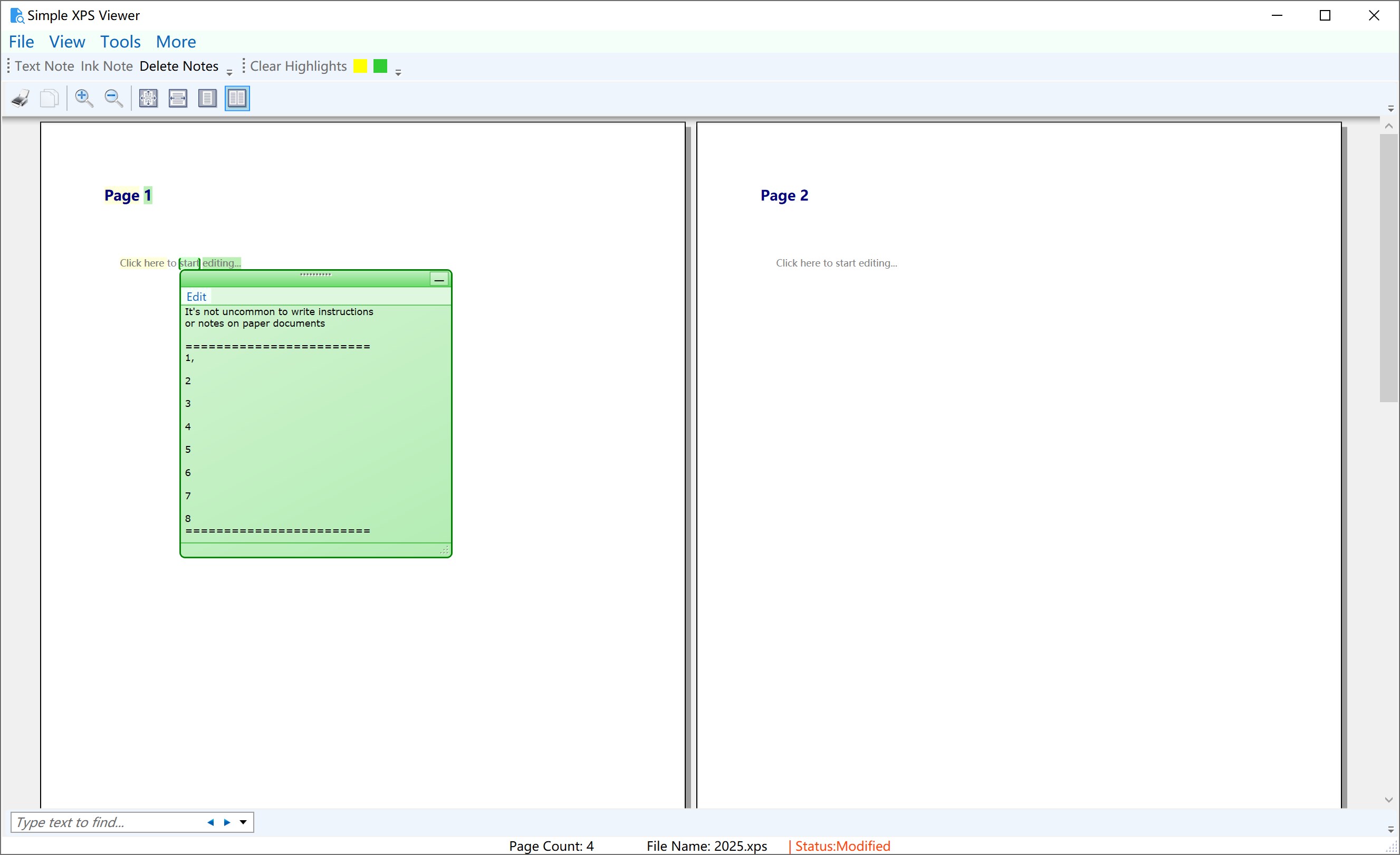 Simple XPS Viewer-XPS Read and Write
