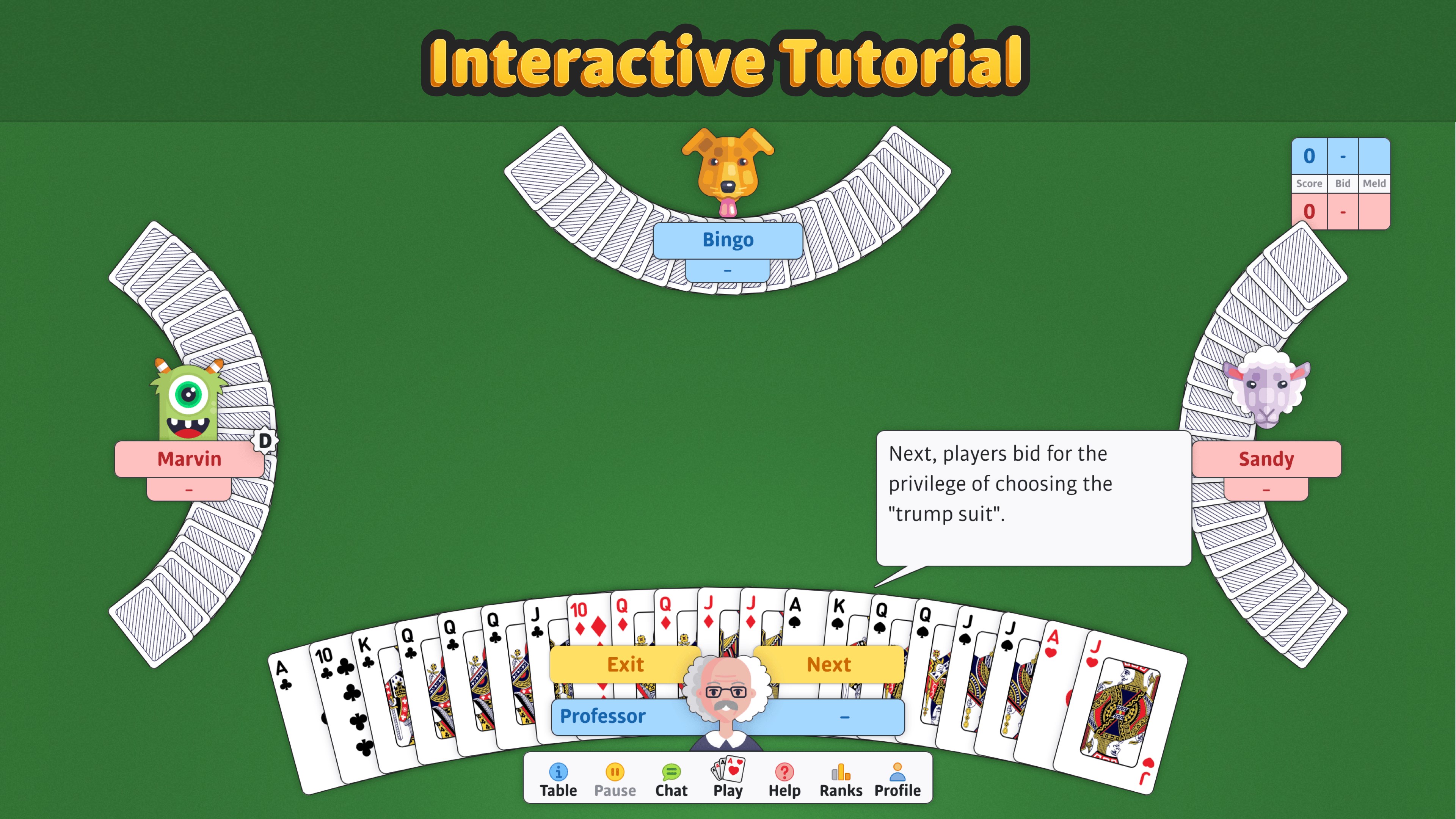 Double Deck Pinochle ‣