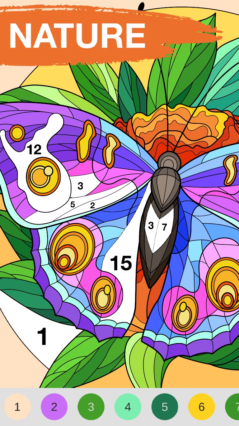 Art Book: Paint Color by Number