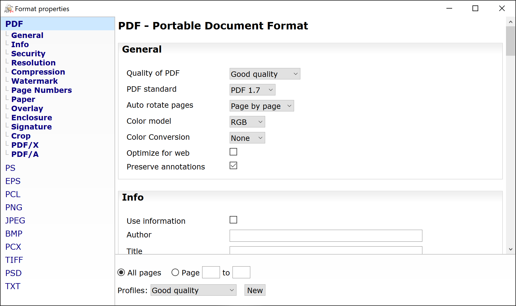 PDF24 Creator