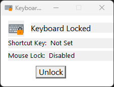 Keyboard Locker