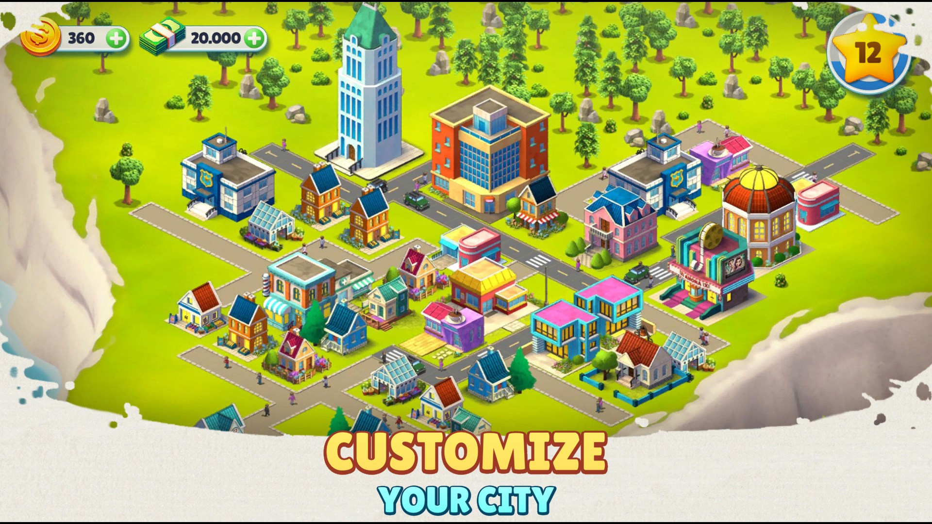 Cozy Town: Build Explore Game