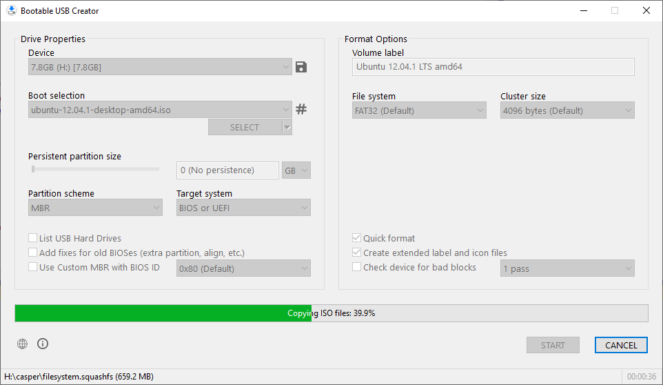 Bootable USB Creator