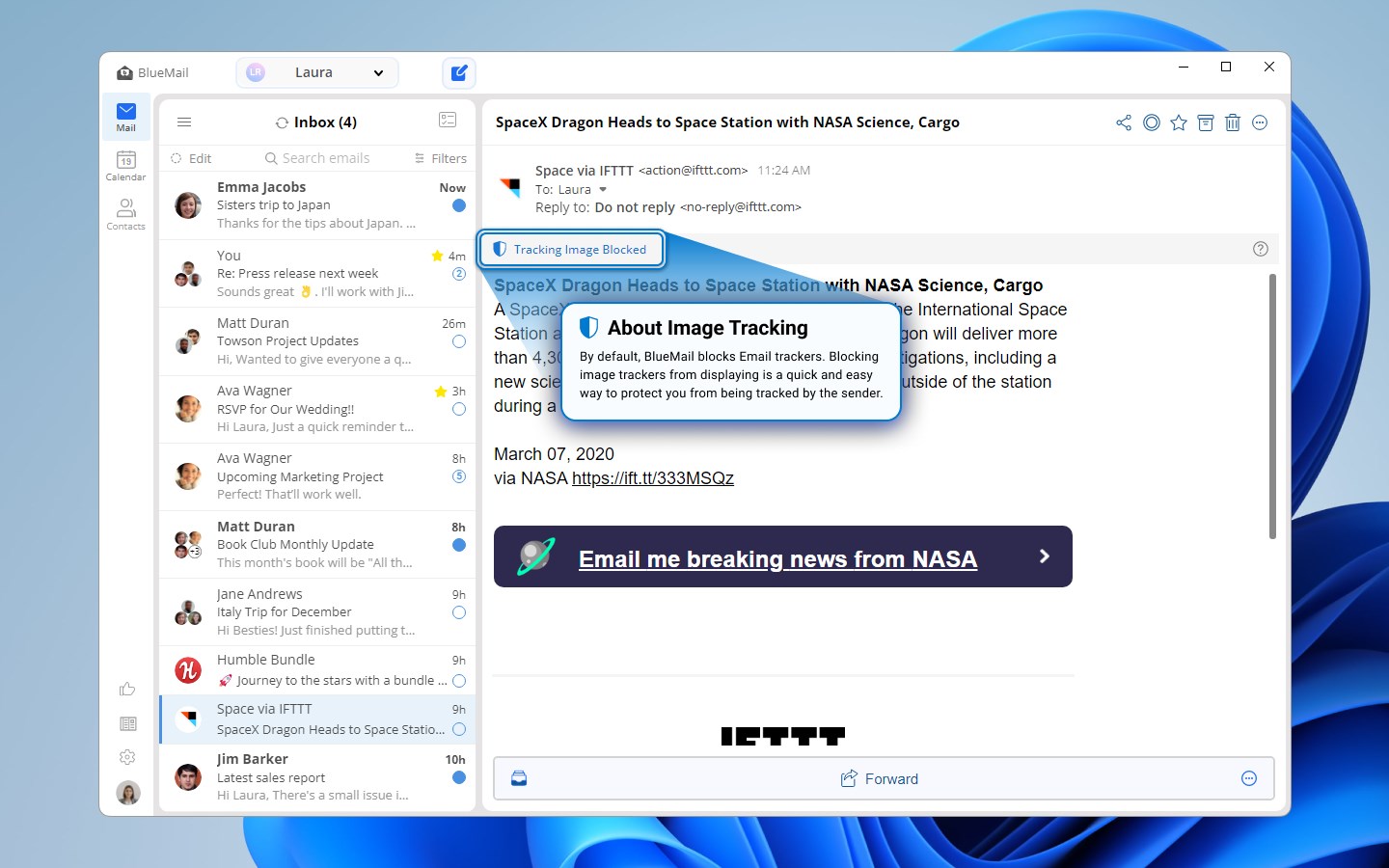 Blue Mail - Email & Calendar