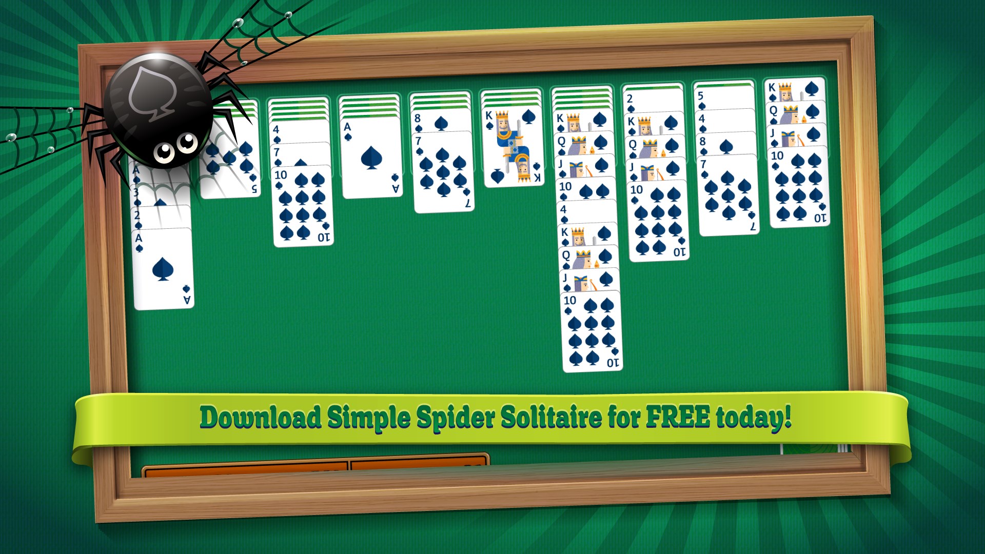 Simple Spider Solitaire