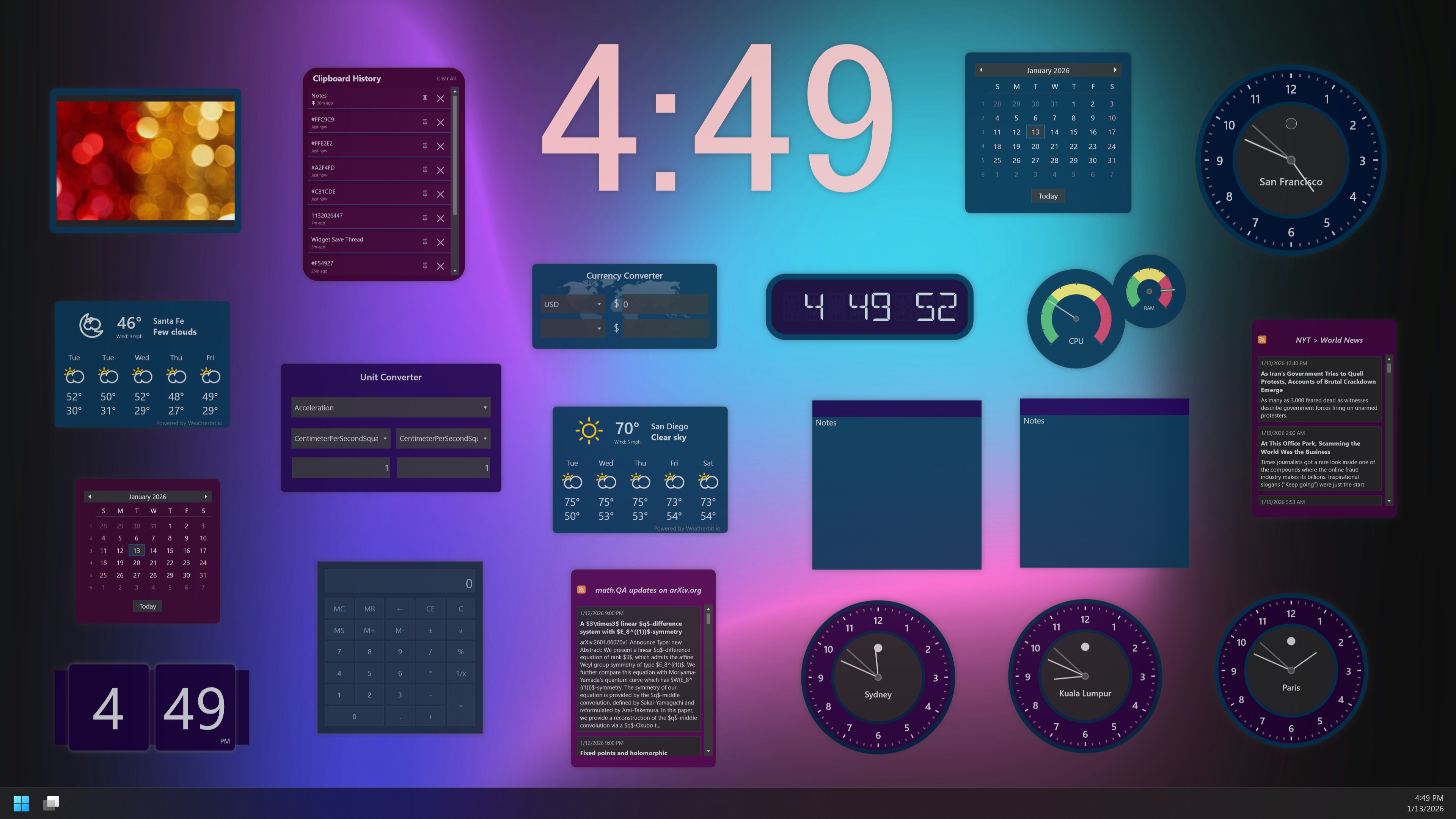Widget Launcher