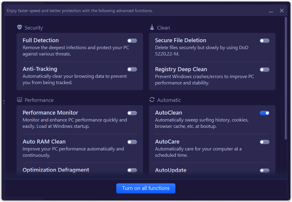 Advanced SystemCare Ultimate