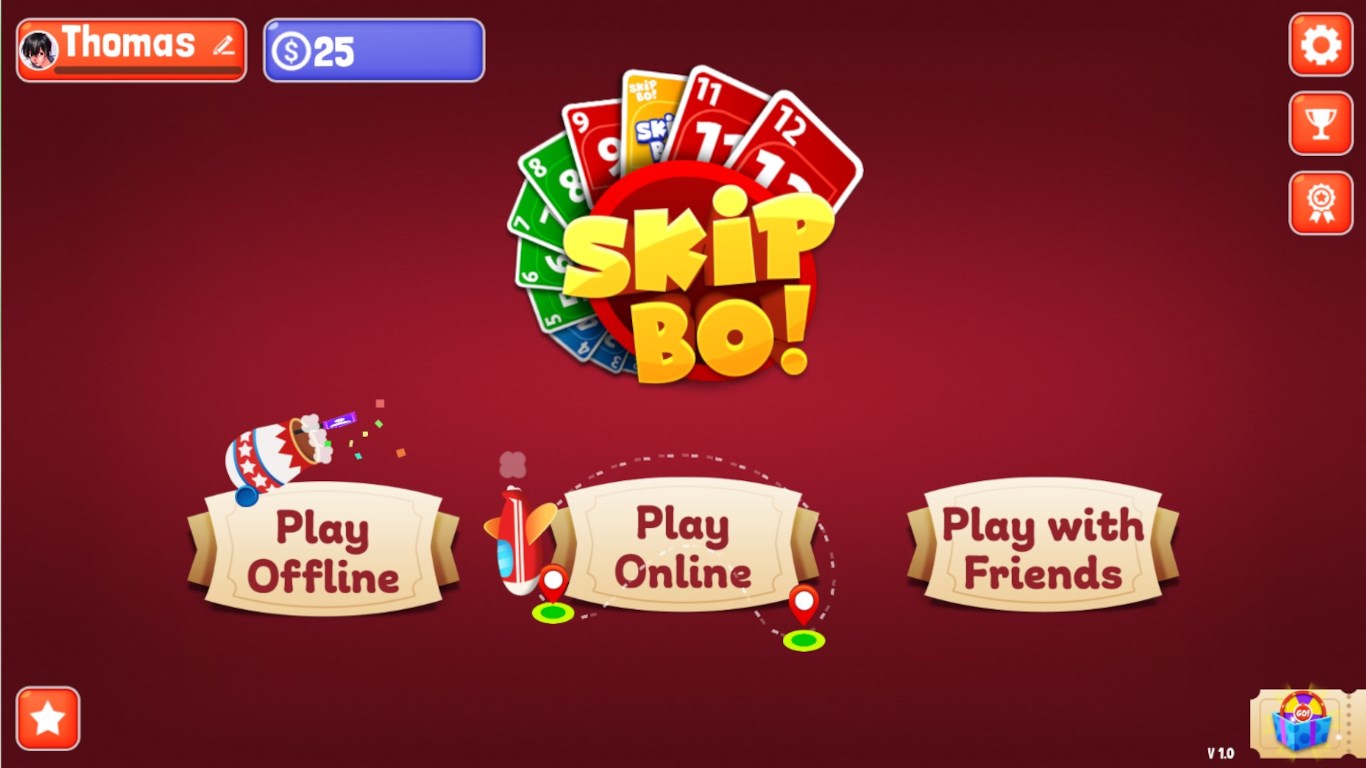 Skip-Bo Free: Sequencing Fun Card game