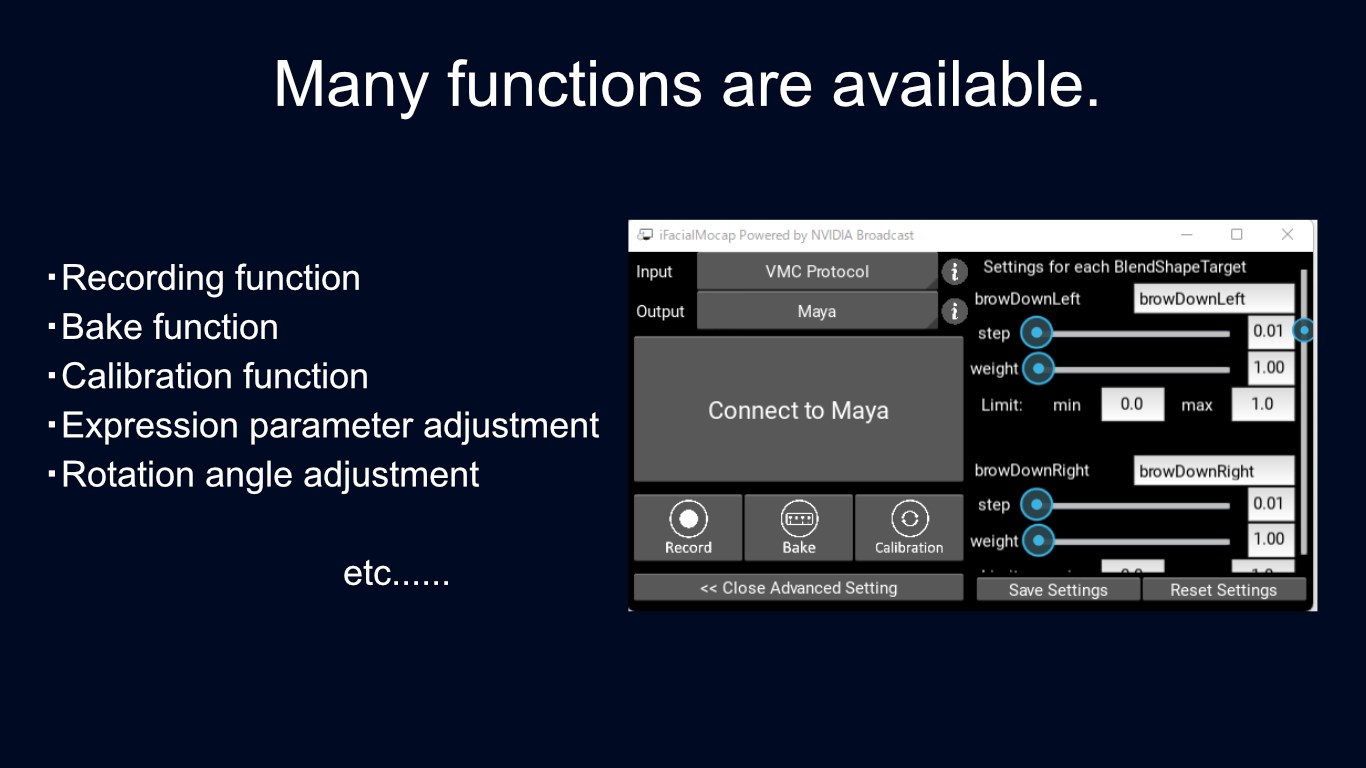 iFacialMocap Powered by NVIDIA Broadcast