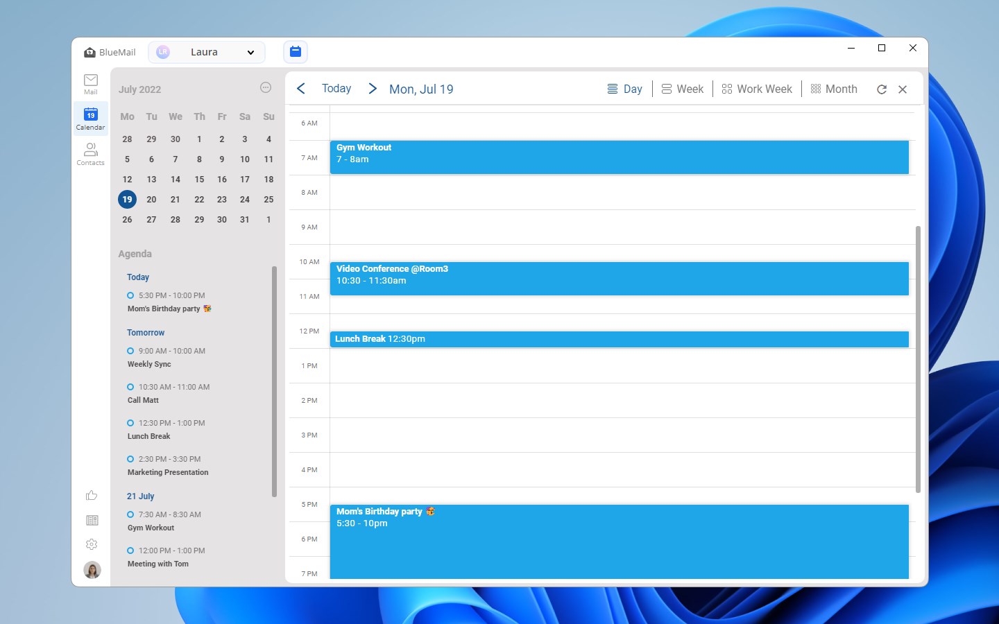 Blue Mail - Email & Calendar