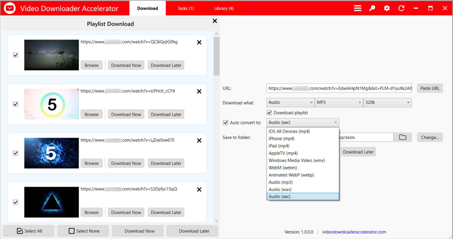 Video Downloader Accelerator