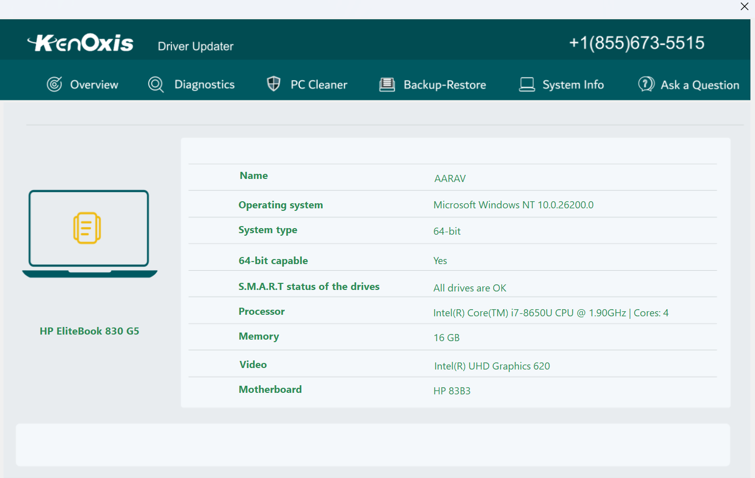 kenoxis driver updater