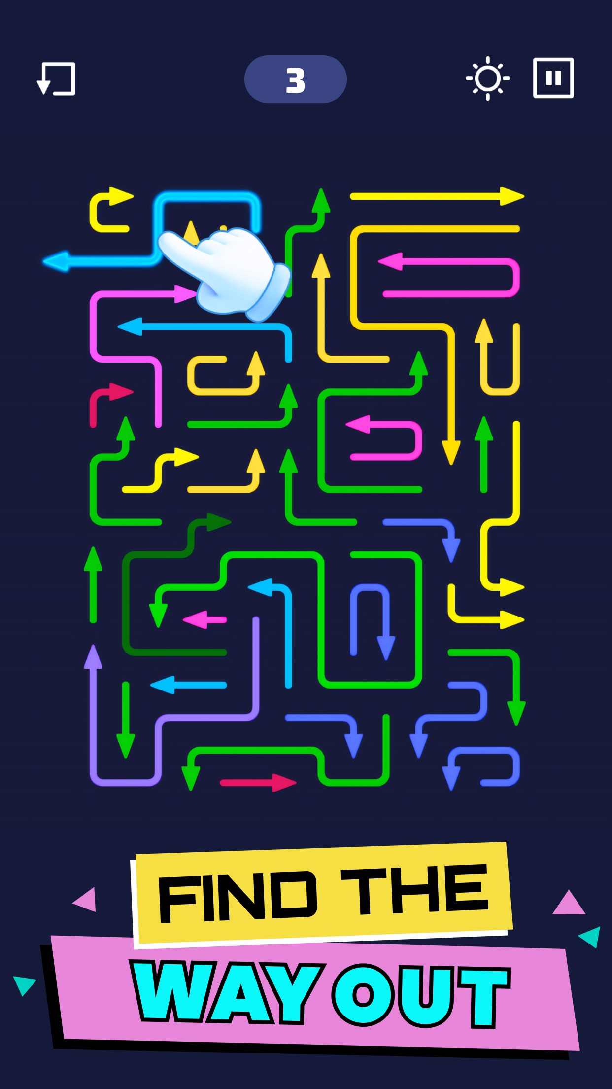 Arrow Escape: Maze Puzzle
