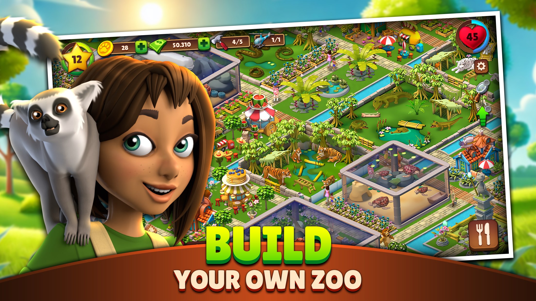 Zoo Life: Animal Park Game