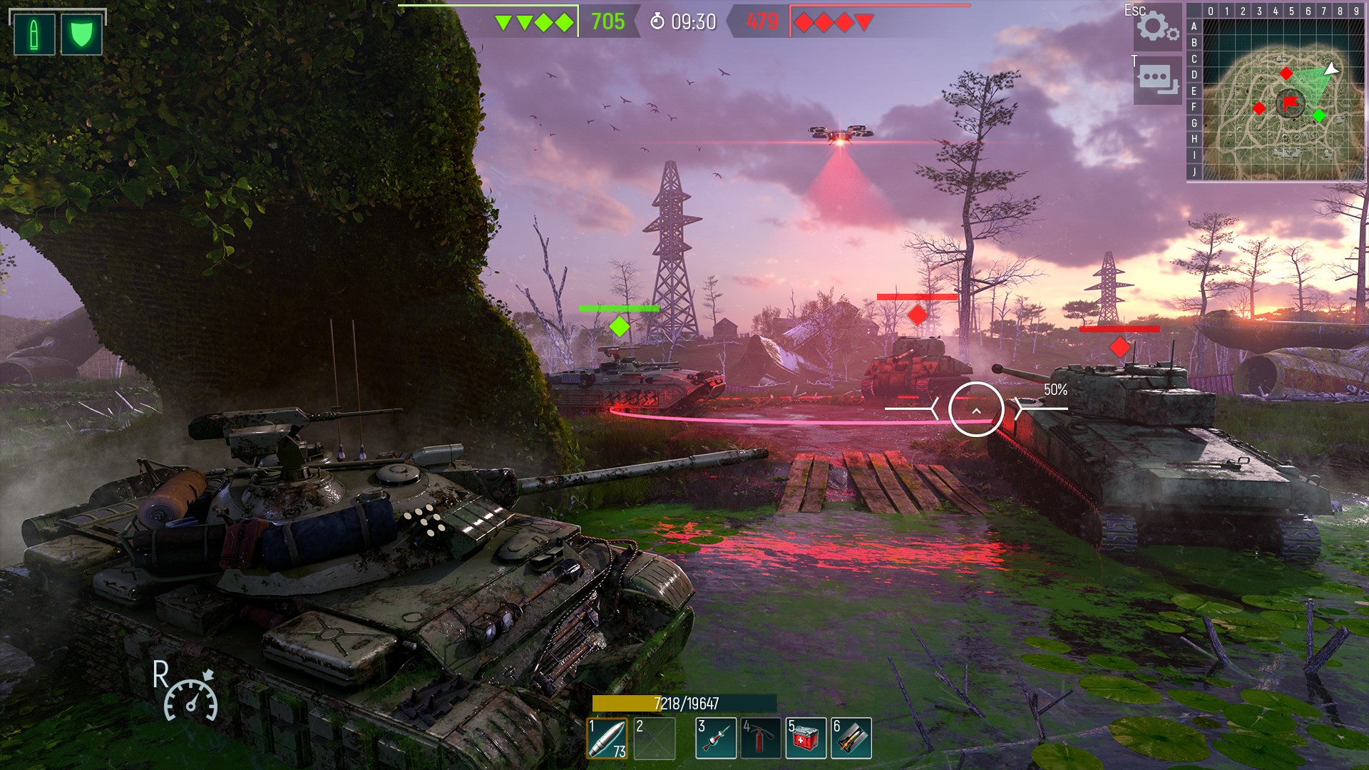 Tank Force: War game online, battle on modern tanks