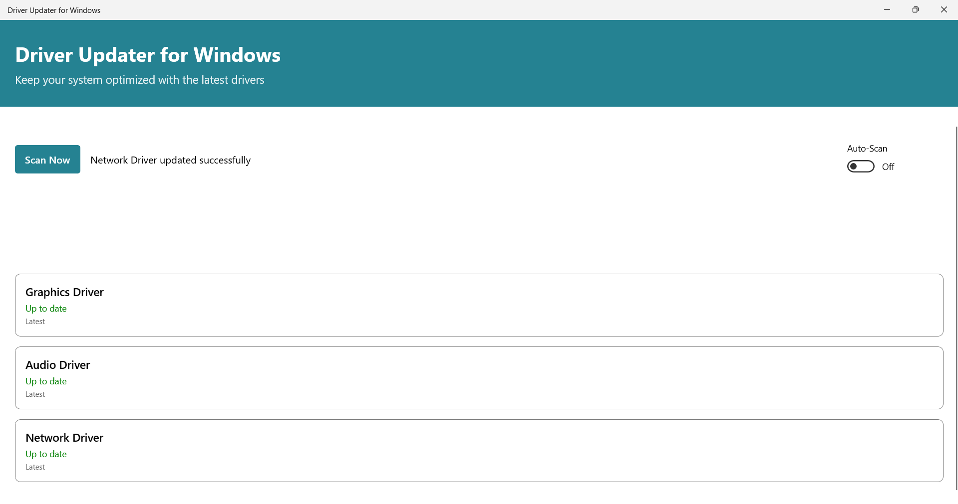 Driver Updater for Windows