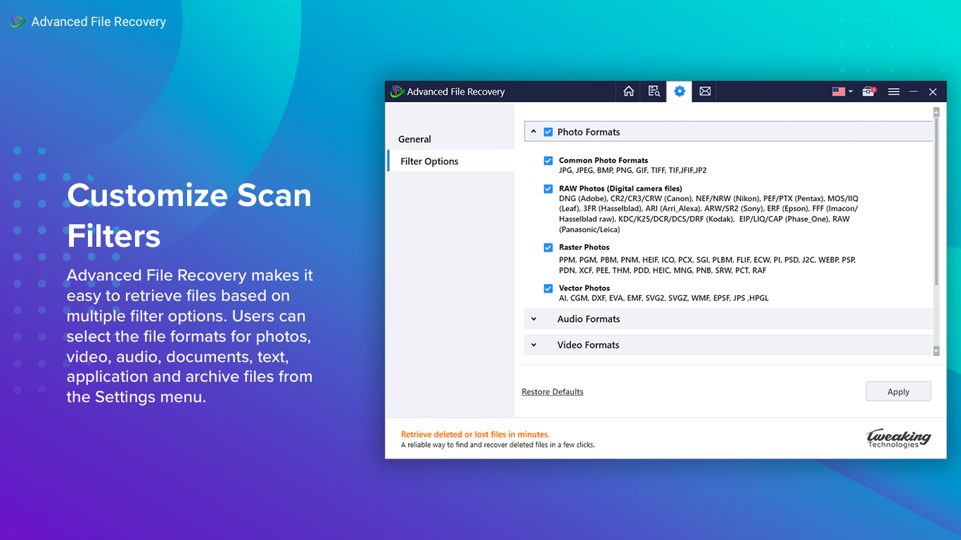 Advanced File Recovery