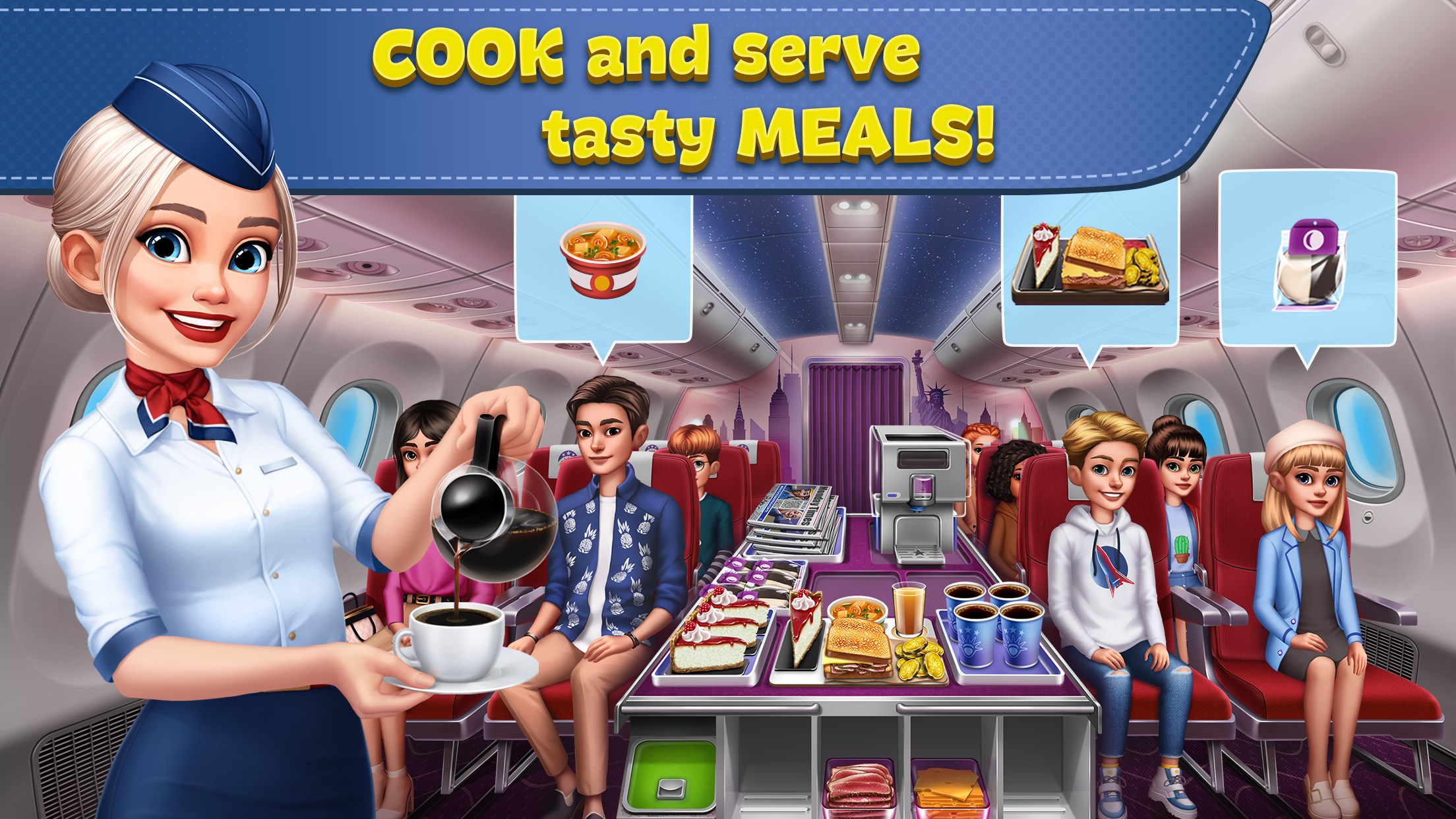 Airplane Chefs - Cooking Game