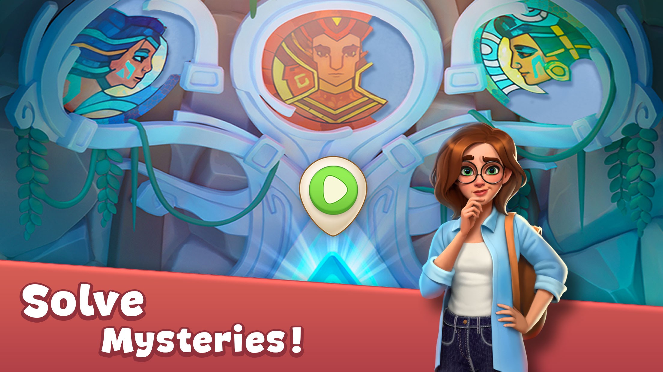 Cradle of Maya: Match 3 Adventure