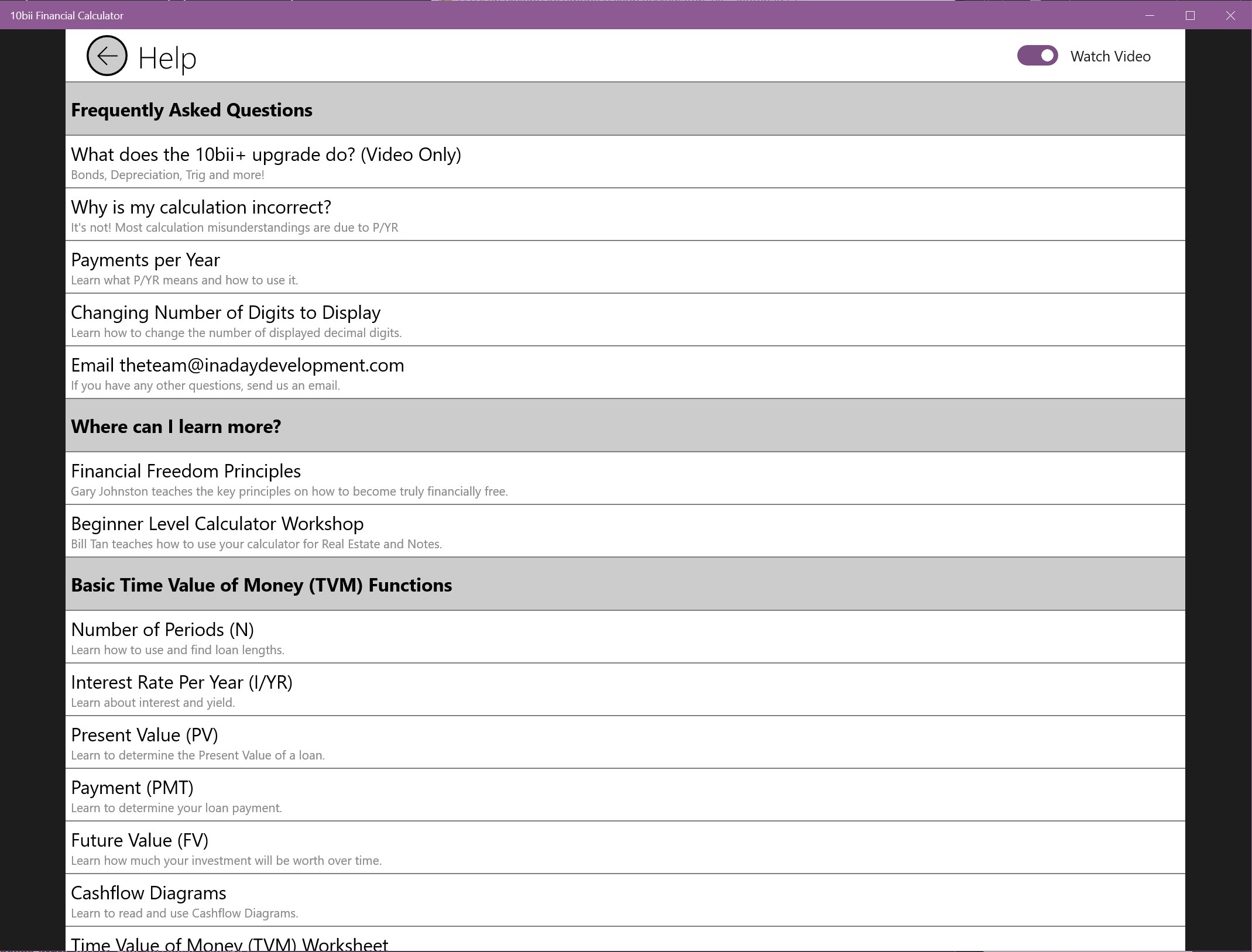 10bii Financial Calculator