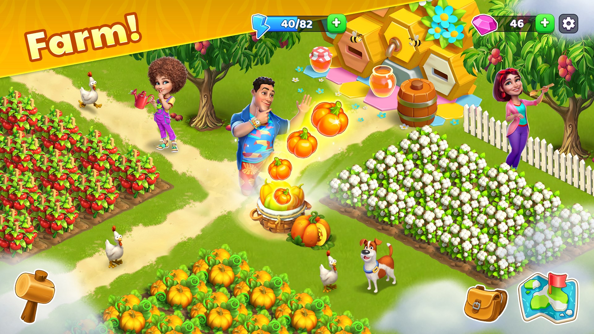 Bermuda Adventures: Farm Games