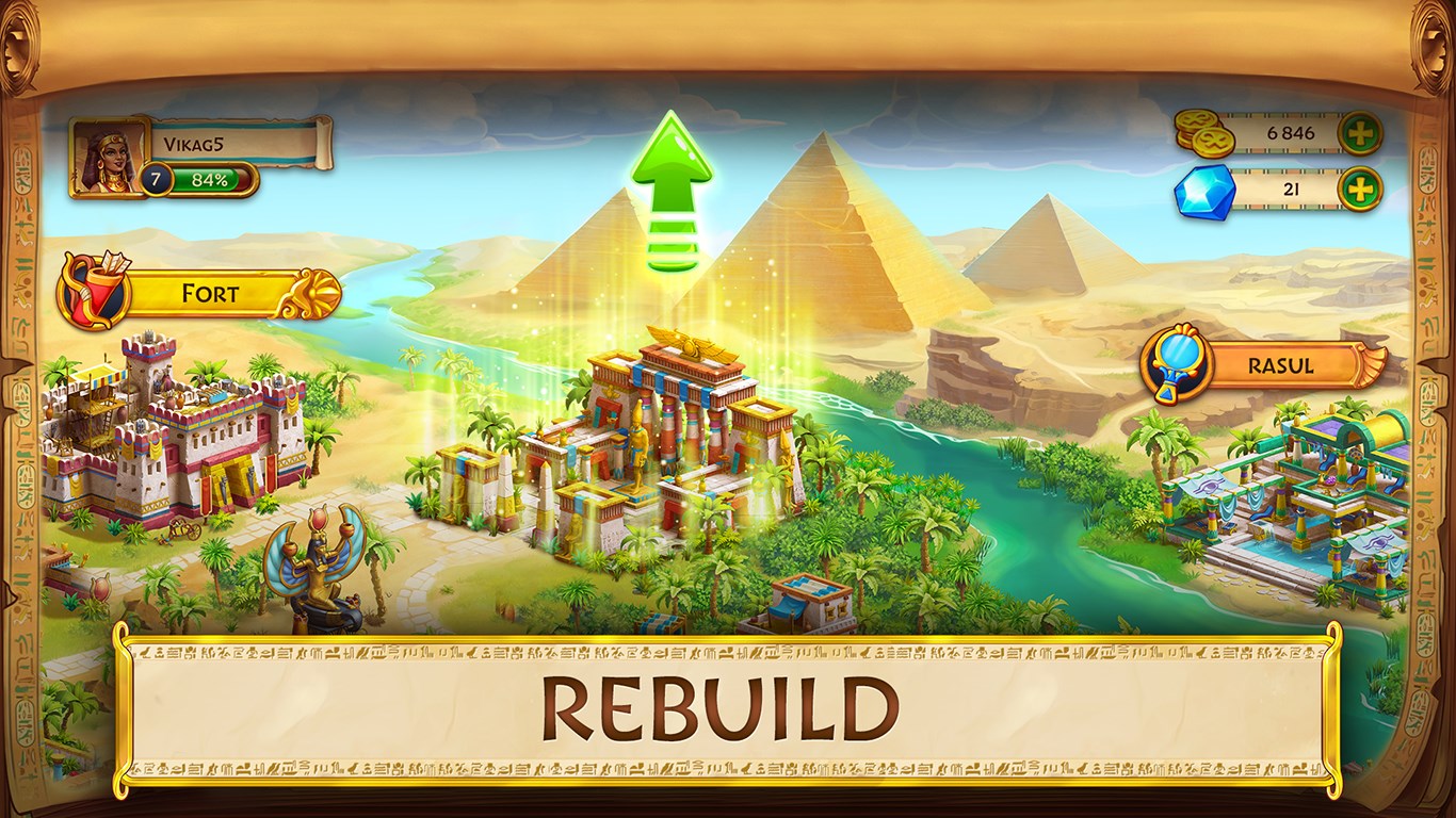 Jewels of Egypt: Match 3 Puzzle Game