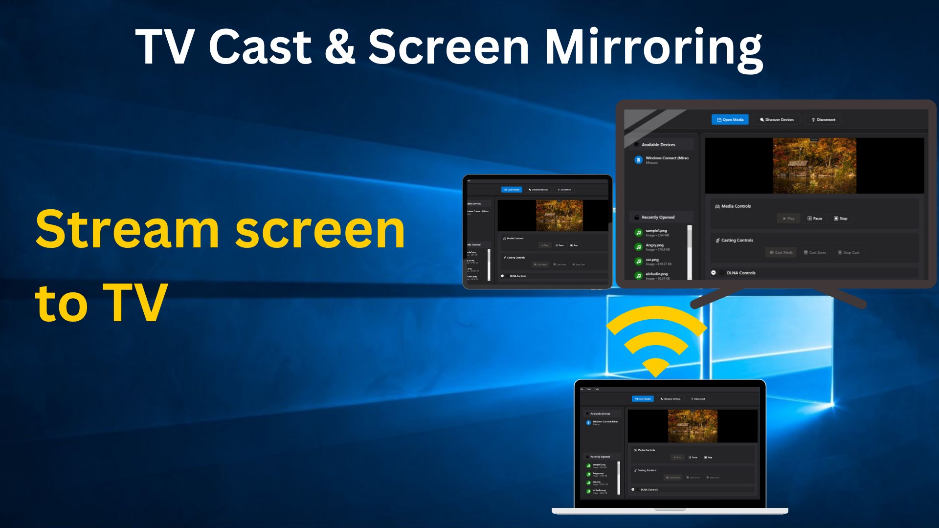 Screen Mirroring - Cast to TV