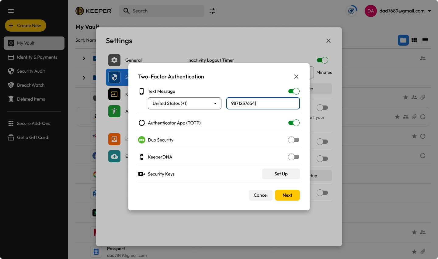 Keeper® Password Manager
