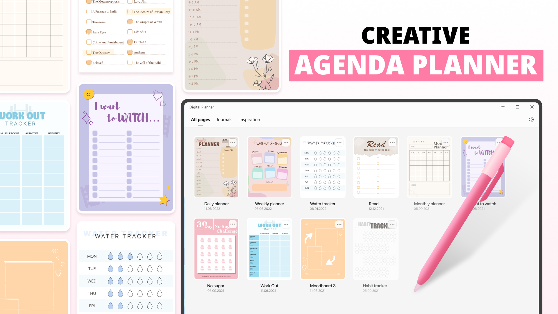 Digital Planner - Creative Agenda & Organizer