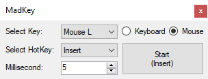 MadKey - (Key Presser/Auto Clicker)
