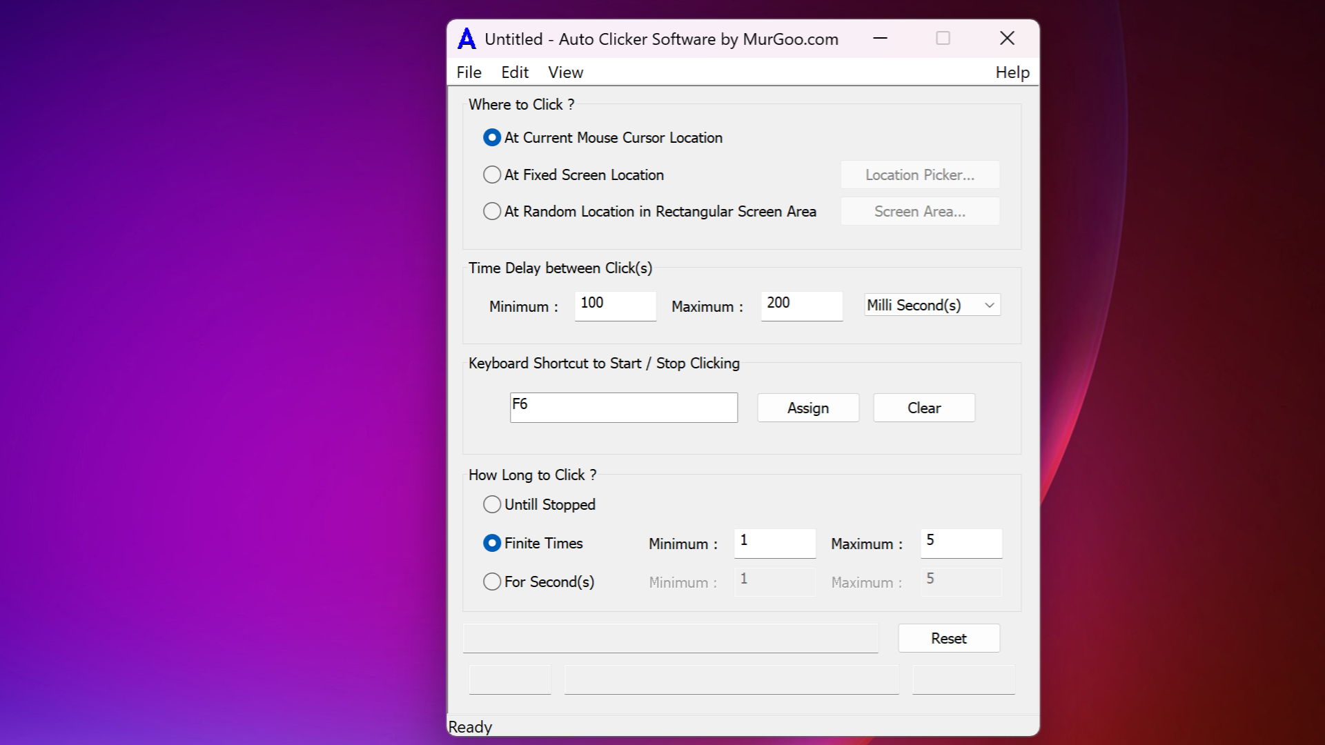 Auto Clicker Software