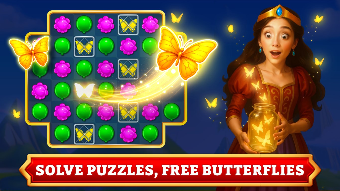 Balloon Paradise - Match 3 Puzzle Game