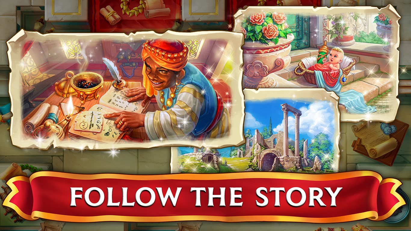 Emperor of Mahjong: Tile Match Game. Build a city.