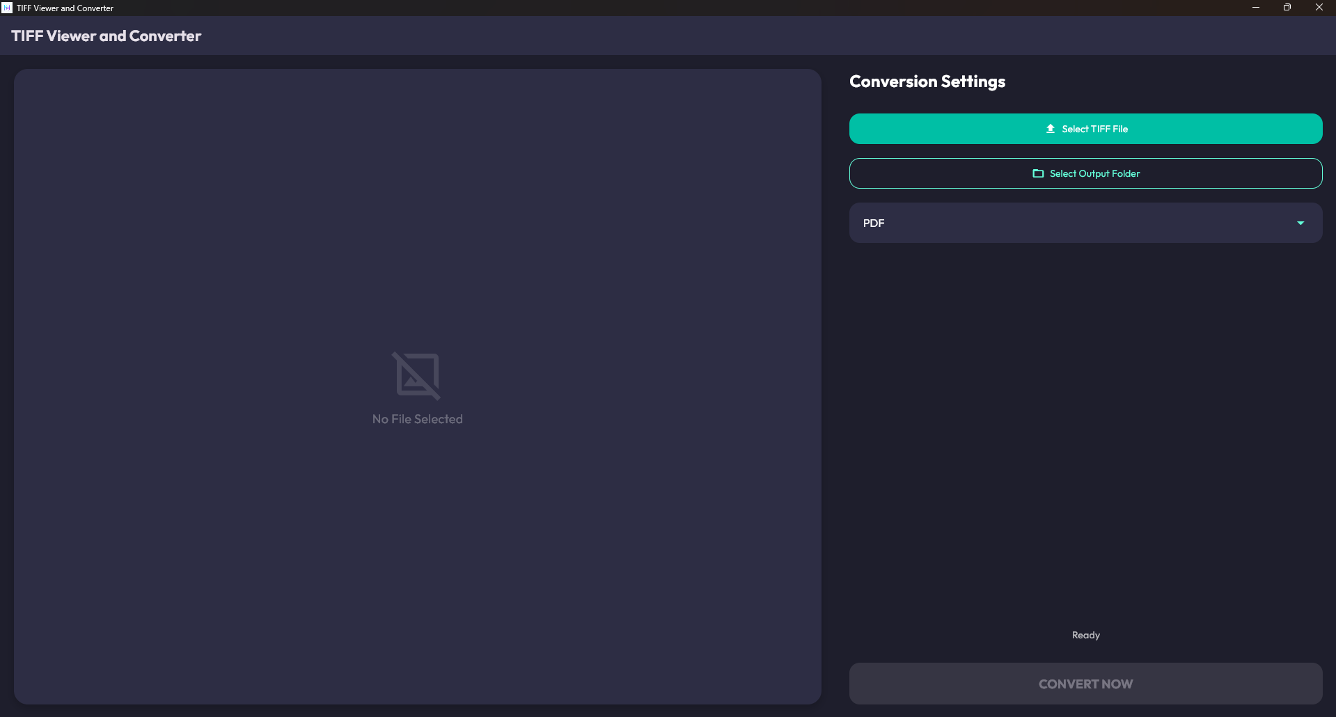 TIFF Viewer and Converter