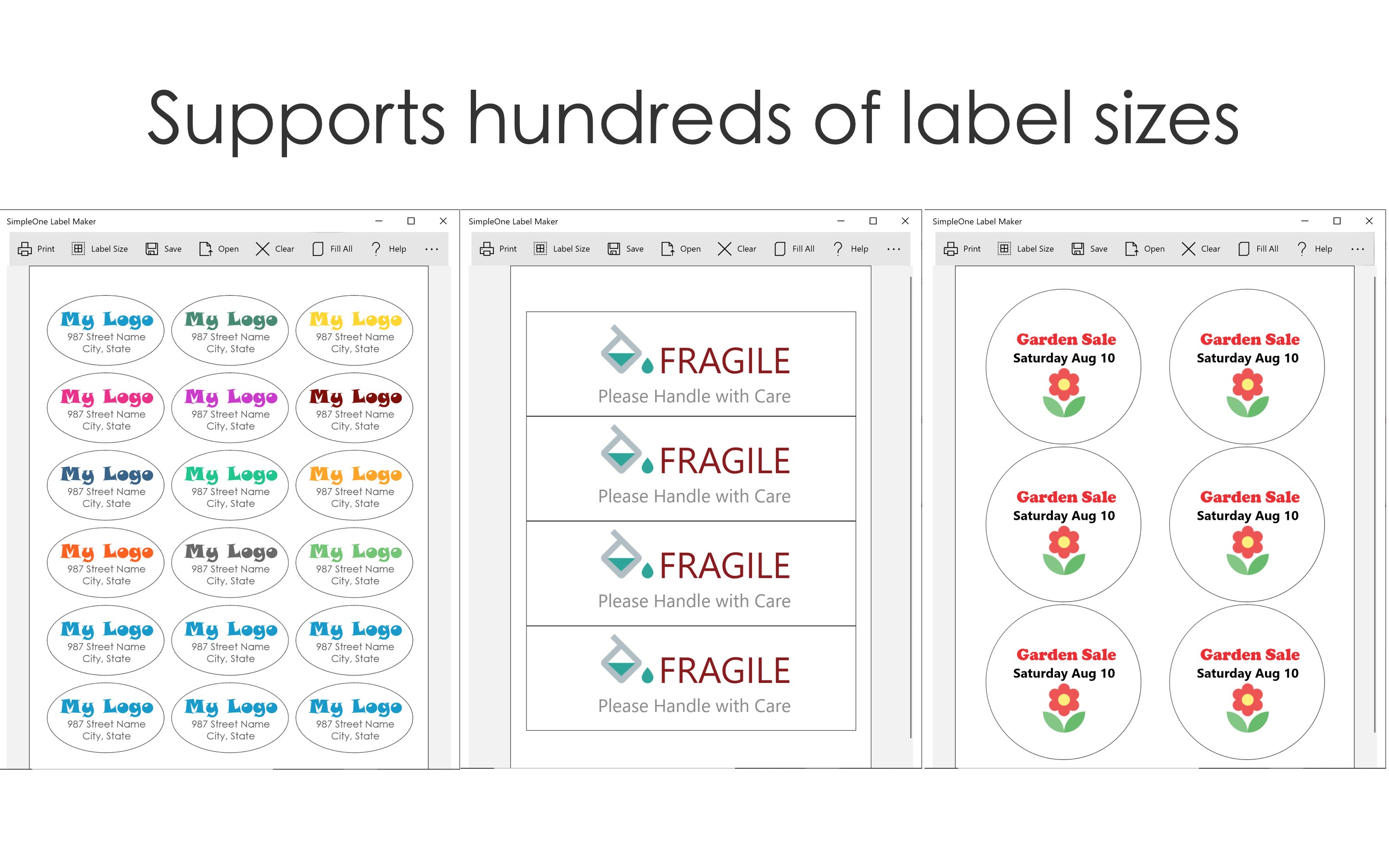 SimpleOne Label Maker