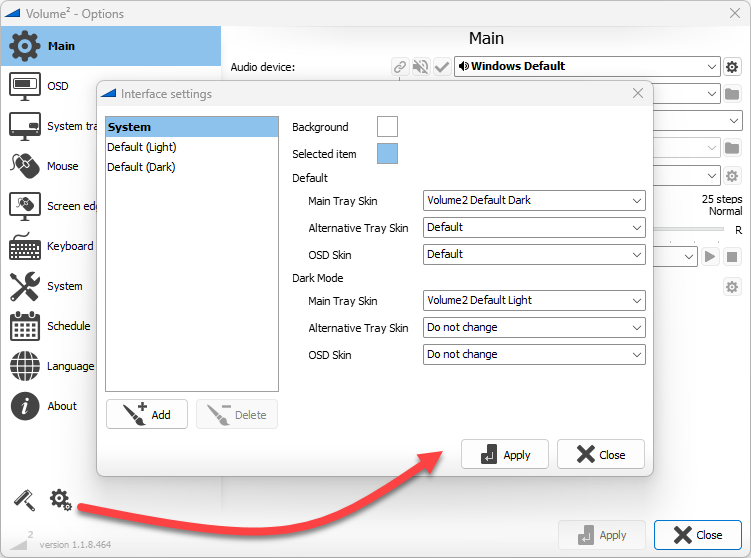 Volume² - advanced Windows volume control