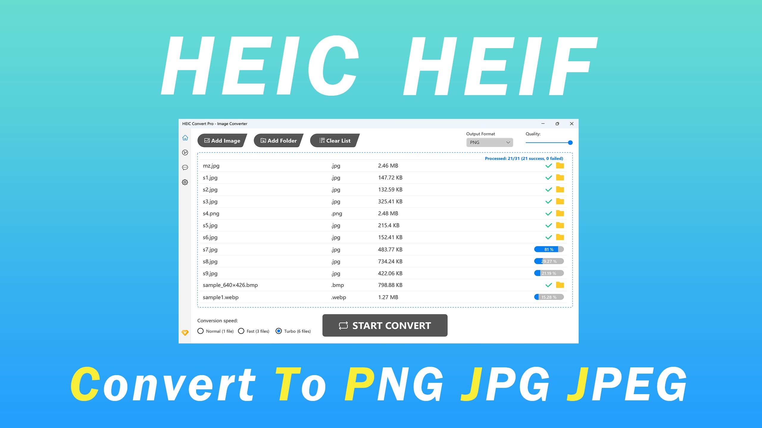 HEIC Convert Pro - Image Converter
