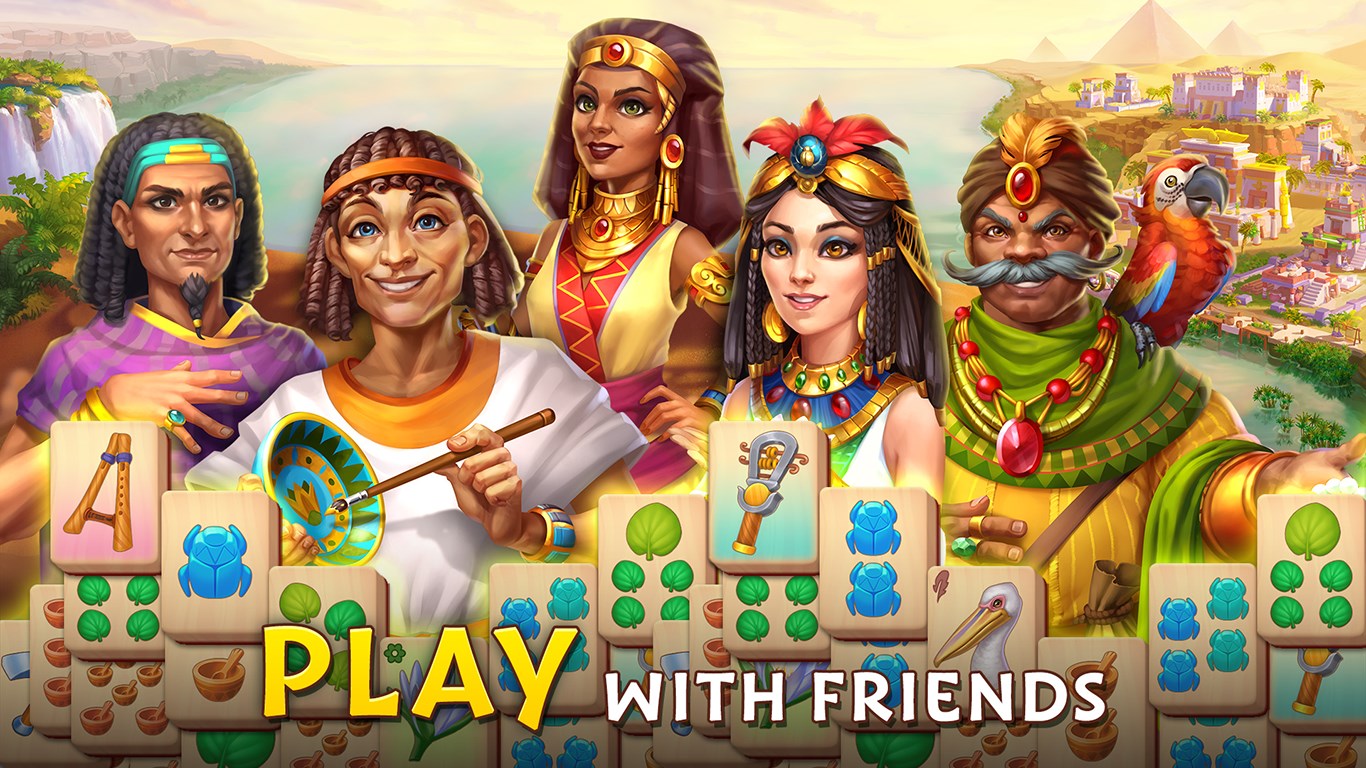 Pyramid of Mahjong: tile matching puzzle