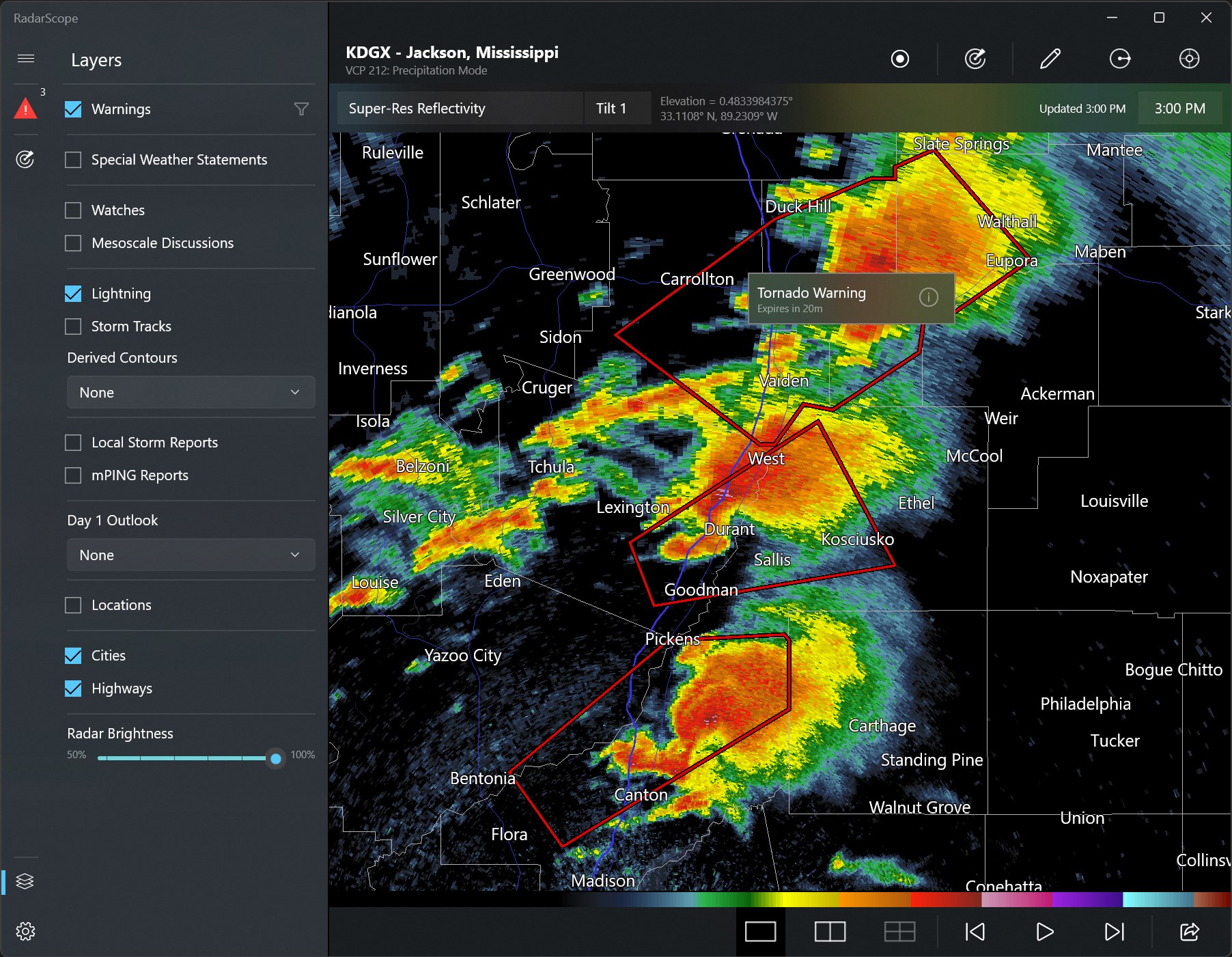RadarScope
