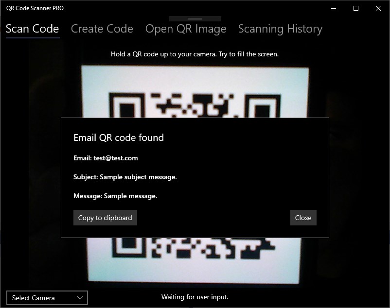 QR Code Scanner PRO
