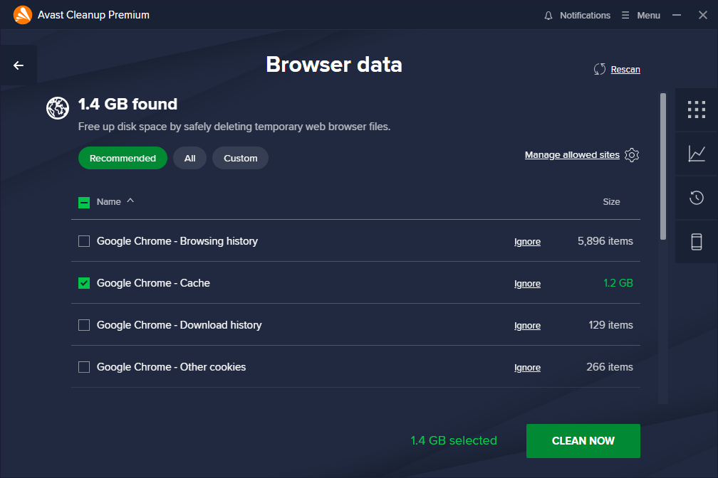 Avast Cleanup Premium