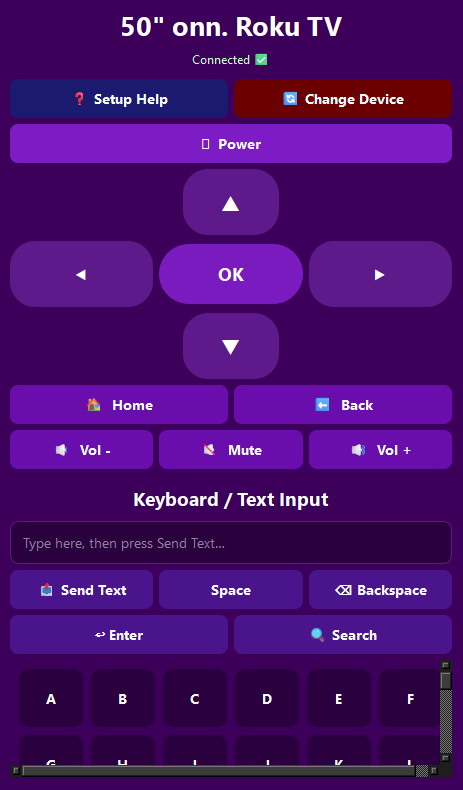 Remote Control For Roku Devices