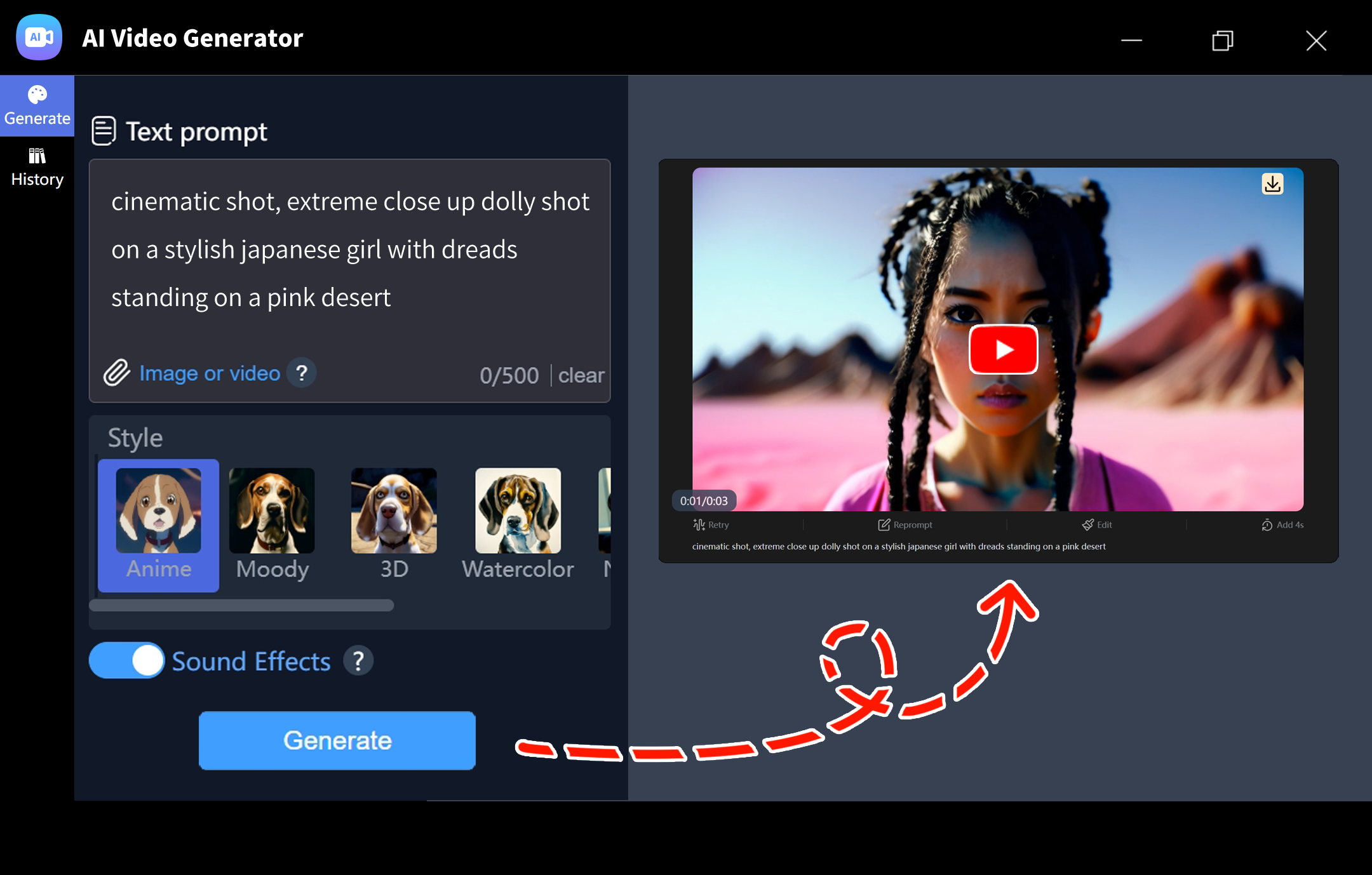 AI Video Generator - Text to Video