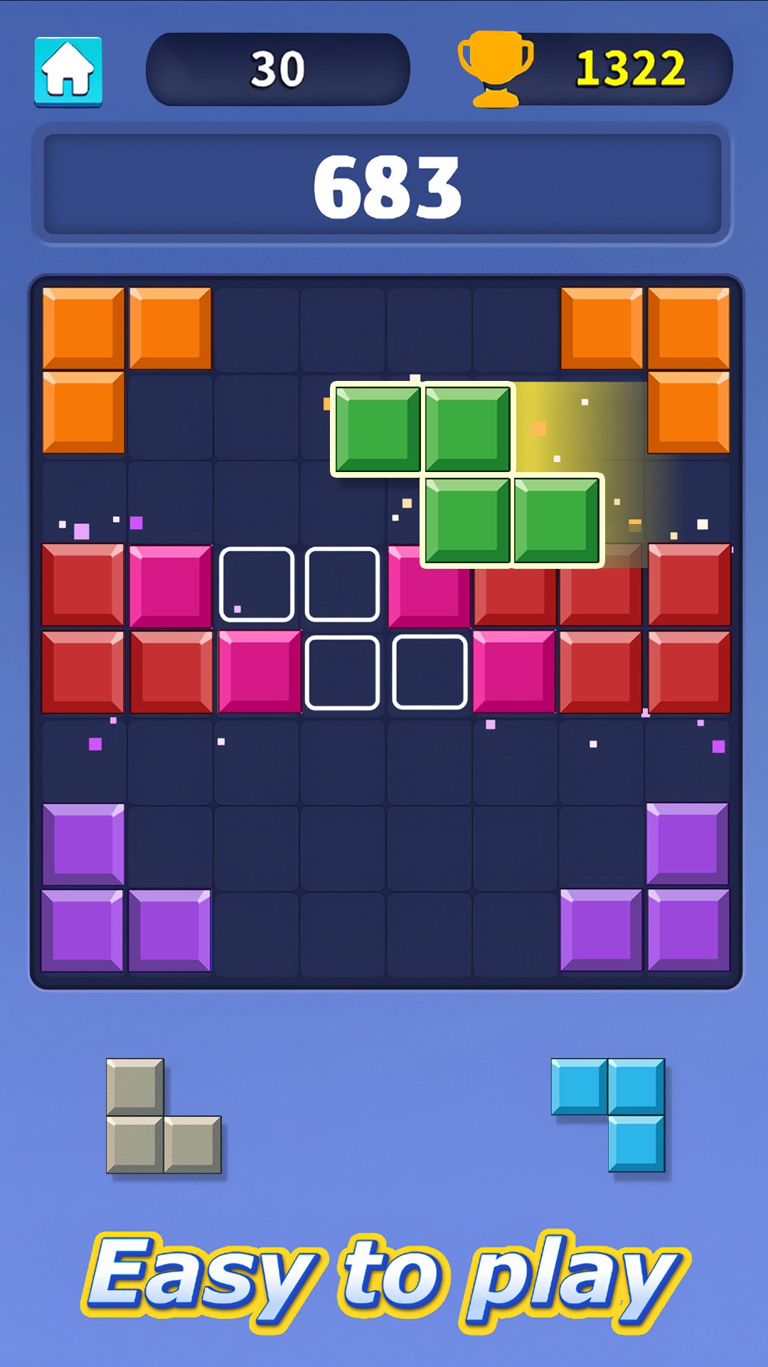 Block Blast Gem Find Puzzle
