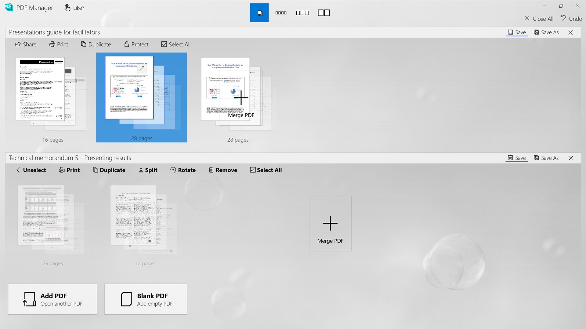 PDF Manager - Merge, Split, Trim