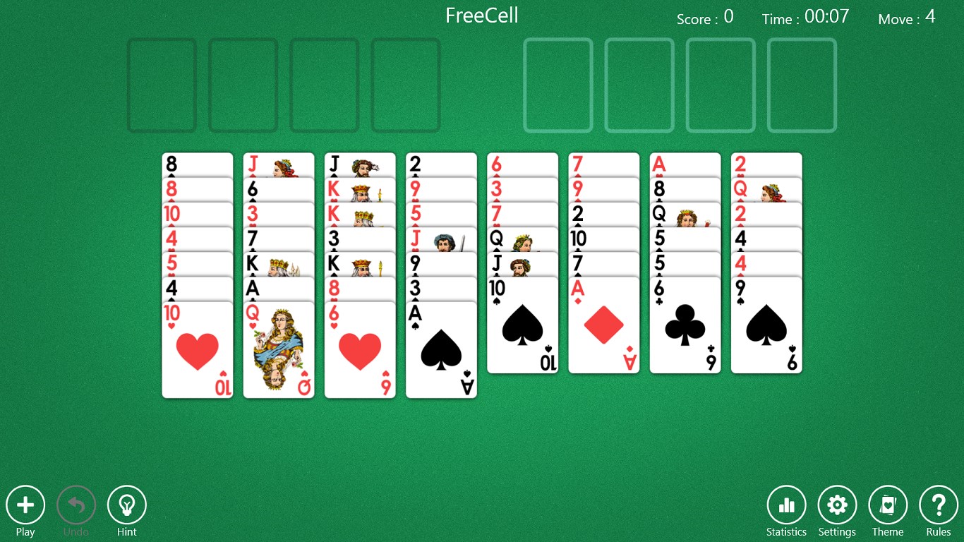 Aces FreeCell Solitaire