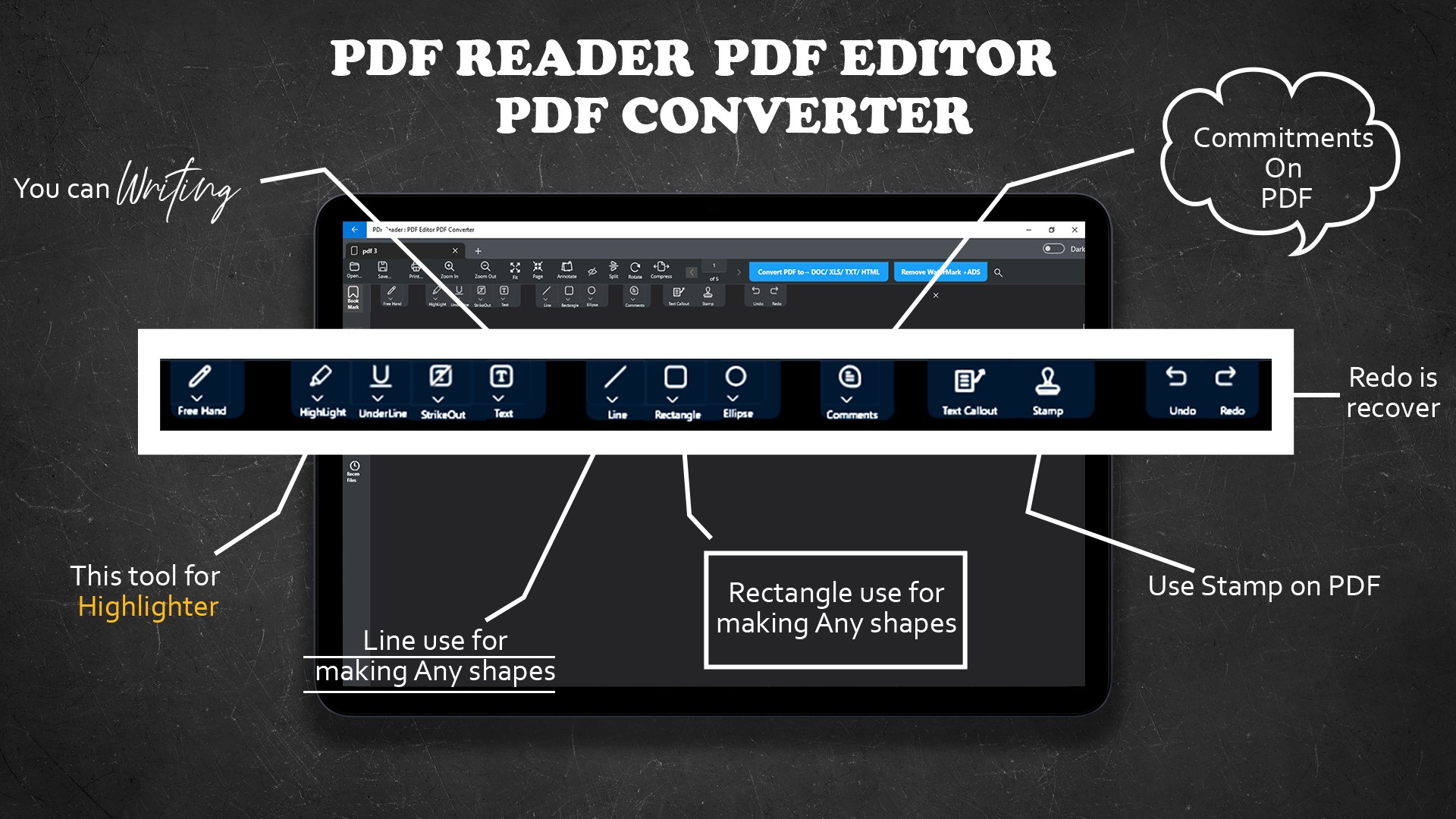 PDF Editor: PDF Reader