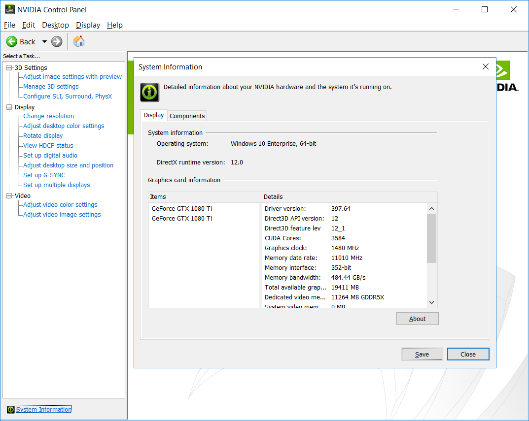 NVIDIA Control Panel