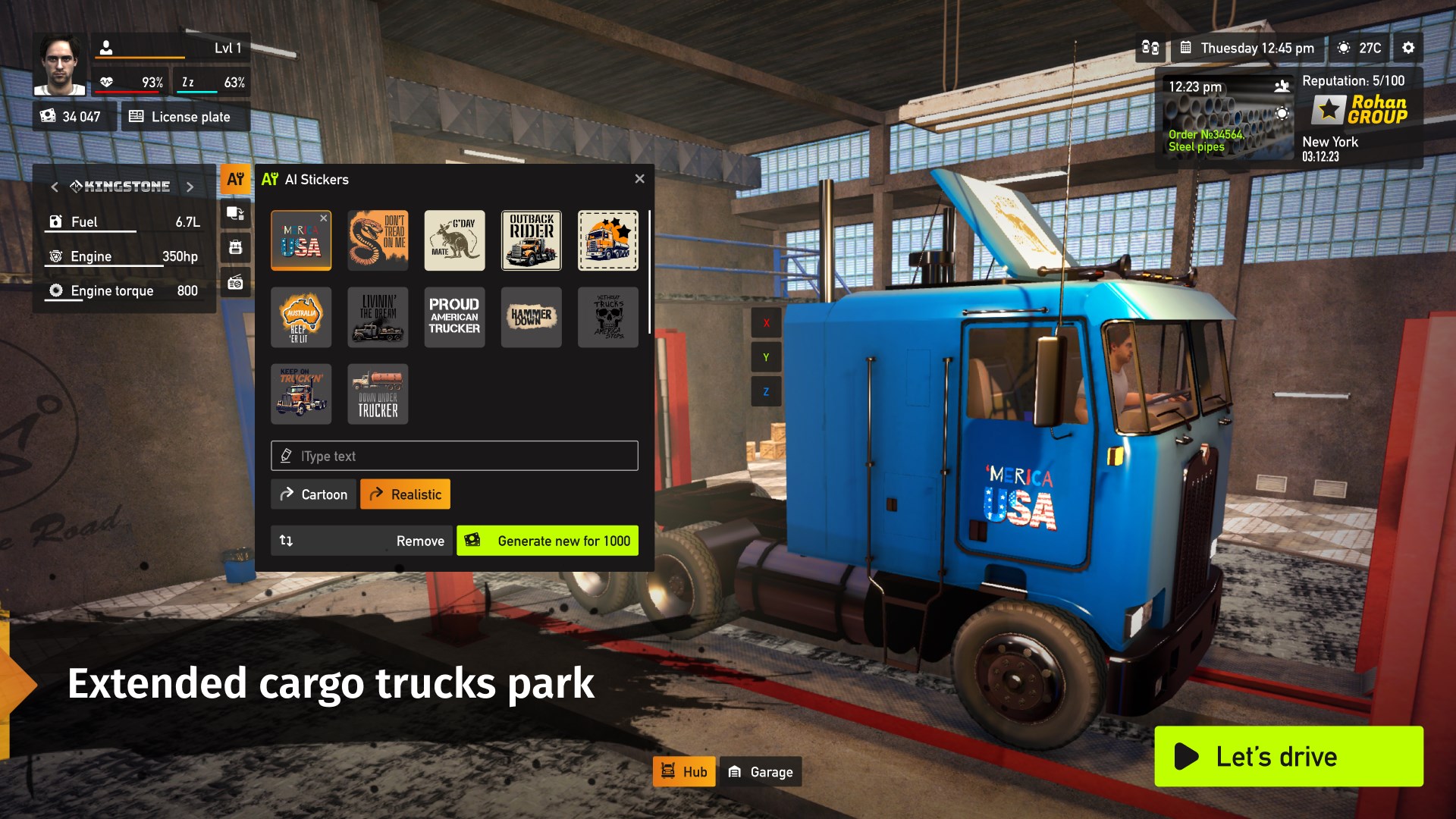 Truck Simulator - Car Parking & Driving