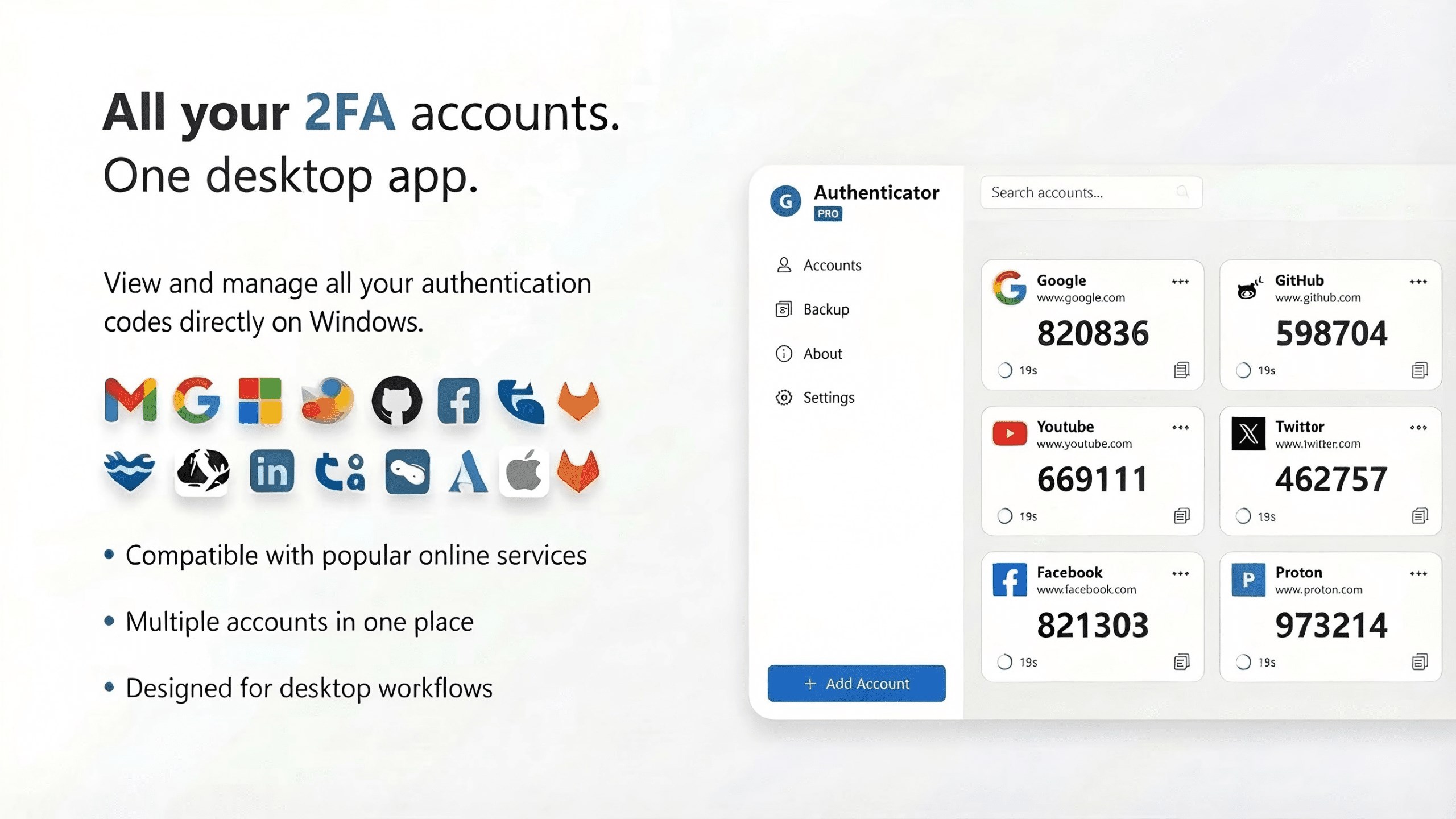 G Authenticator - For (Google) Service